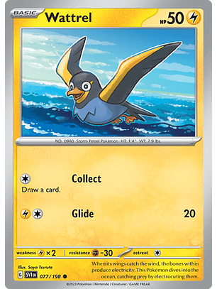 Wattrel - 077/198 - Common Reverse Holo