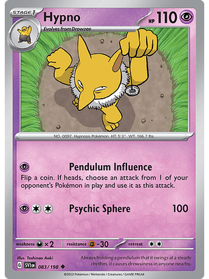 Hypno - 083/198 - Uncommon
