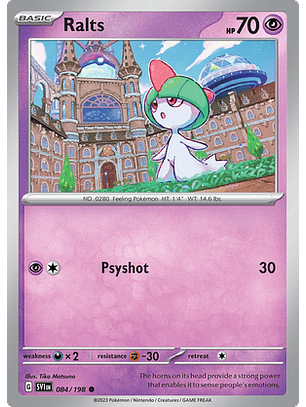 Ralts - 084/198 - Common Reverse Holo
