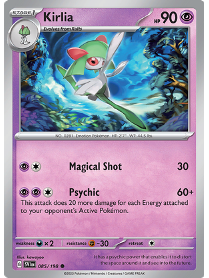 Kirlia - 085/198 - Common Reverse Holo 1