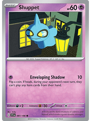 Shuppet - 087/198 - Common Reverse Holo