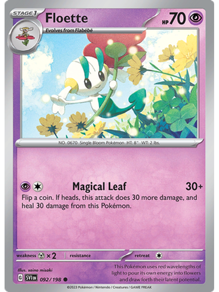 Floette - 092/198 - Common Reverse Holo 1