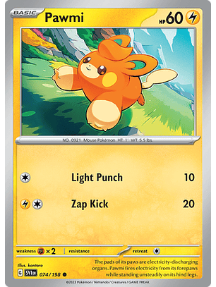 Pawmi - 074/198 - Common Reverse Holo