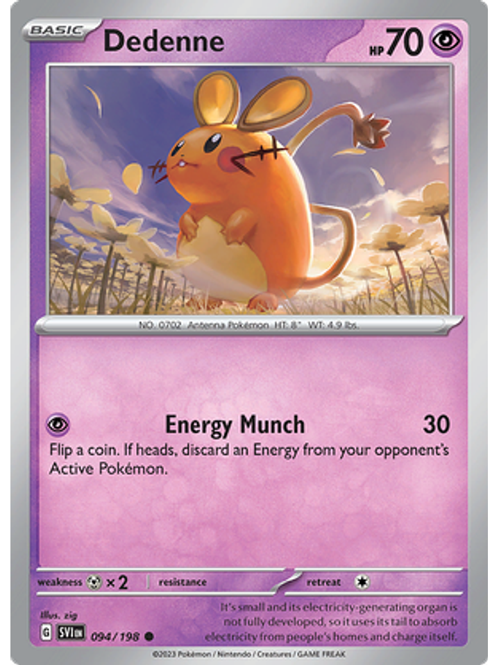 Dedenne - 094/198 - Common Reverse Holo 1