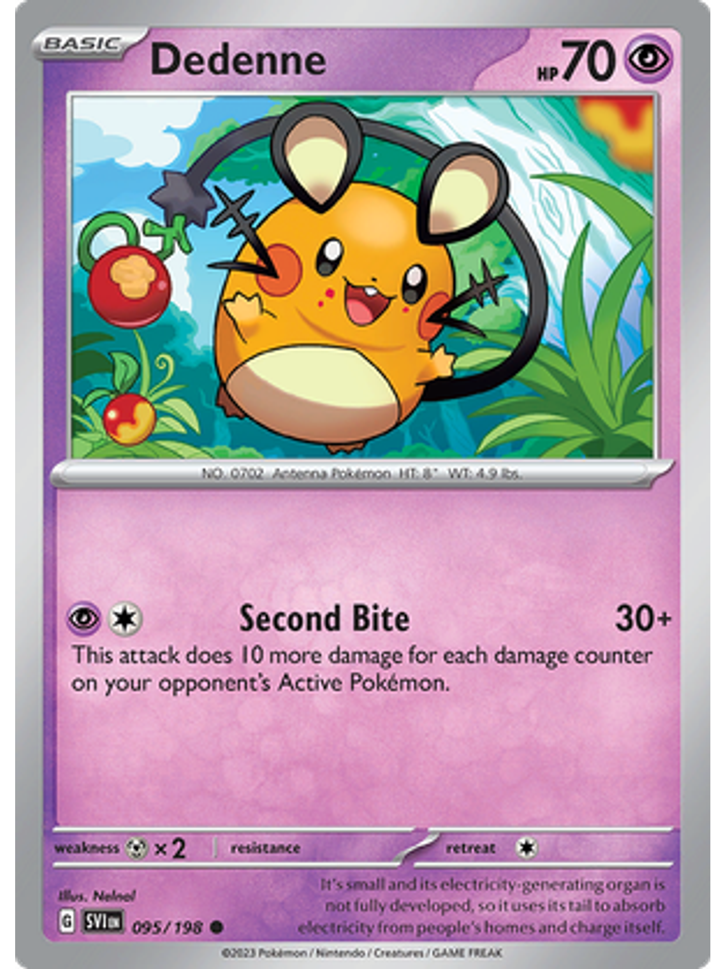 Dedenne - 095/198 - Common Reverse Holo 1