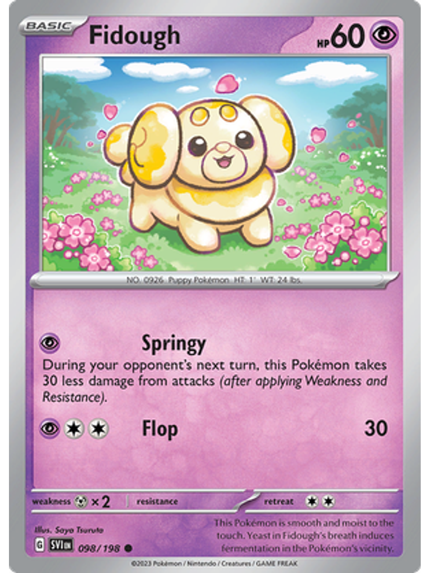 Fidough - 098/198 - Common Reverse Holo 1