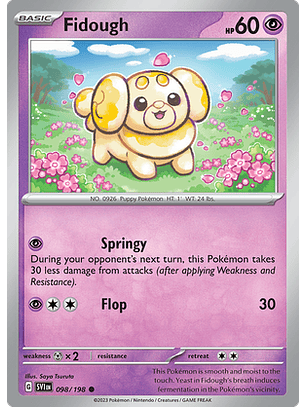 Fidough - 098/198 - Common Reverse Holo