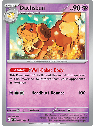 Dachsbun - 099/198 - Uncommon