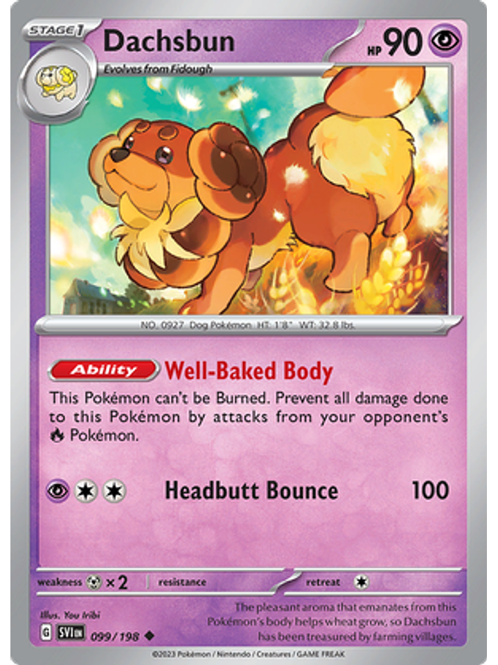 Dachsbun - 099/198 - Uncommon 1