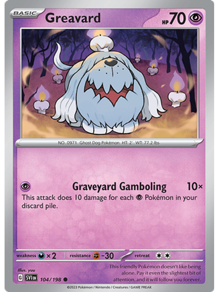 Greavard - 104/198 - Common Reverse Holo 1