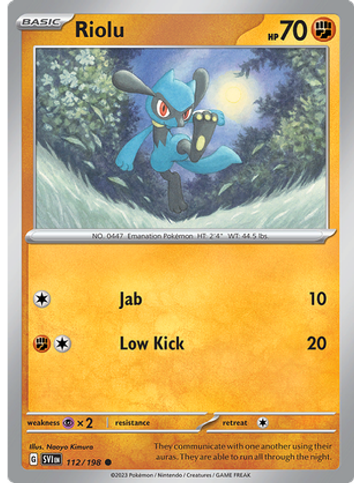 Riolu - 112/198 - Common 1