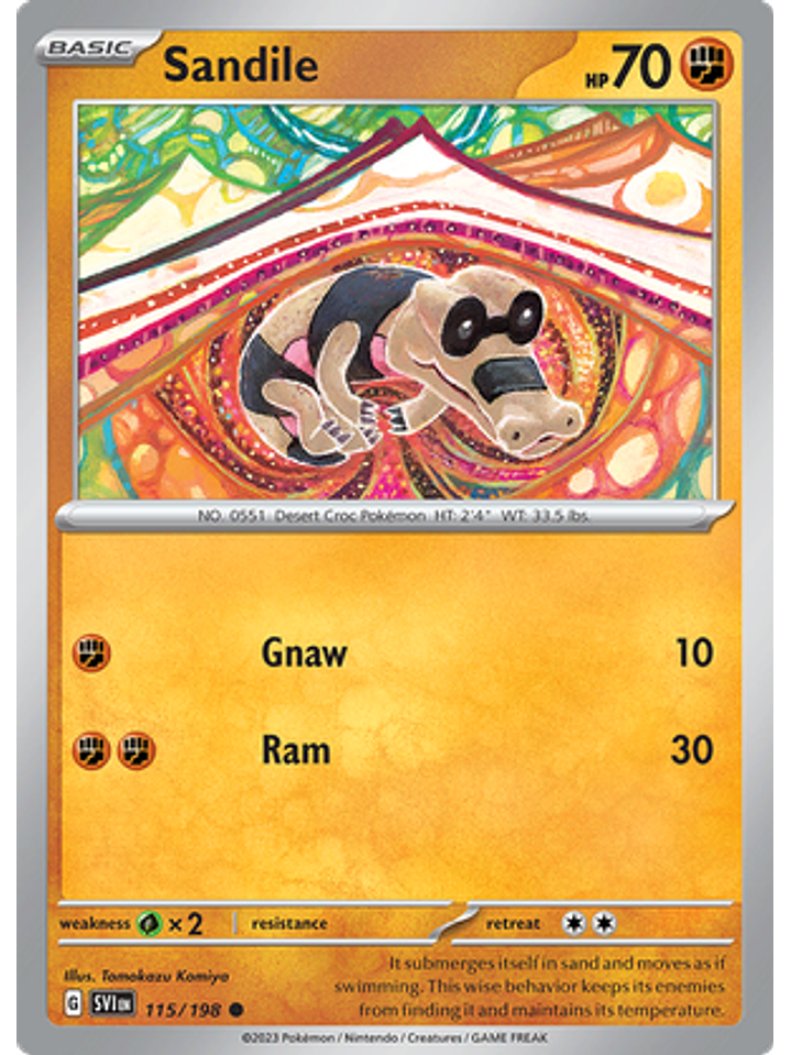 Sandile - 115/198 - Common 1