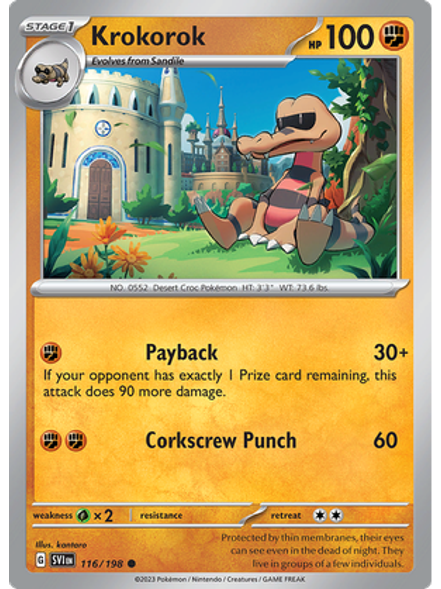 Krokorok - 116/198 - Common 1