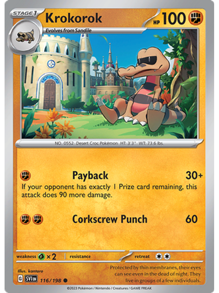 Krokorok - 116/198 - Common 1