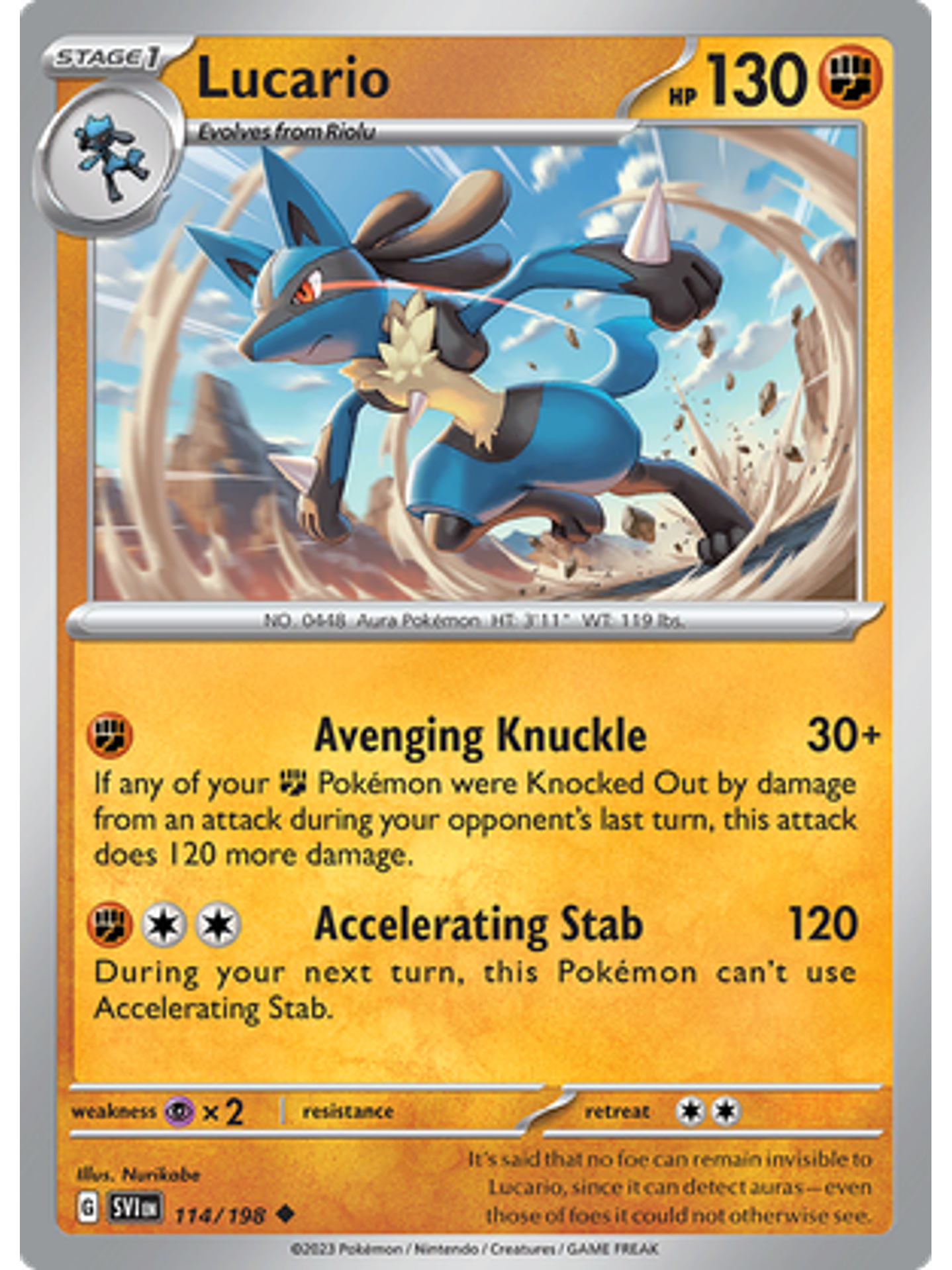 Lucario - 114/198 - Uncommon 1