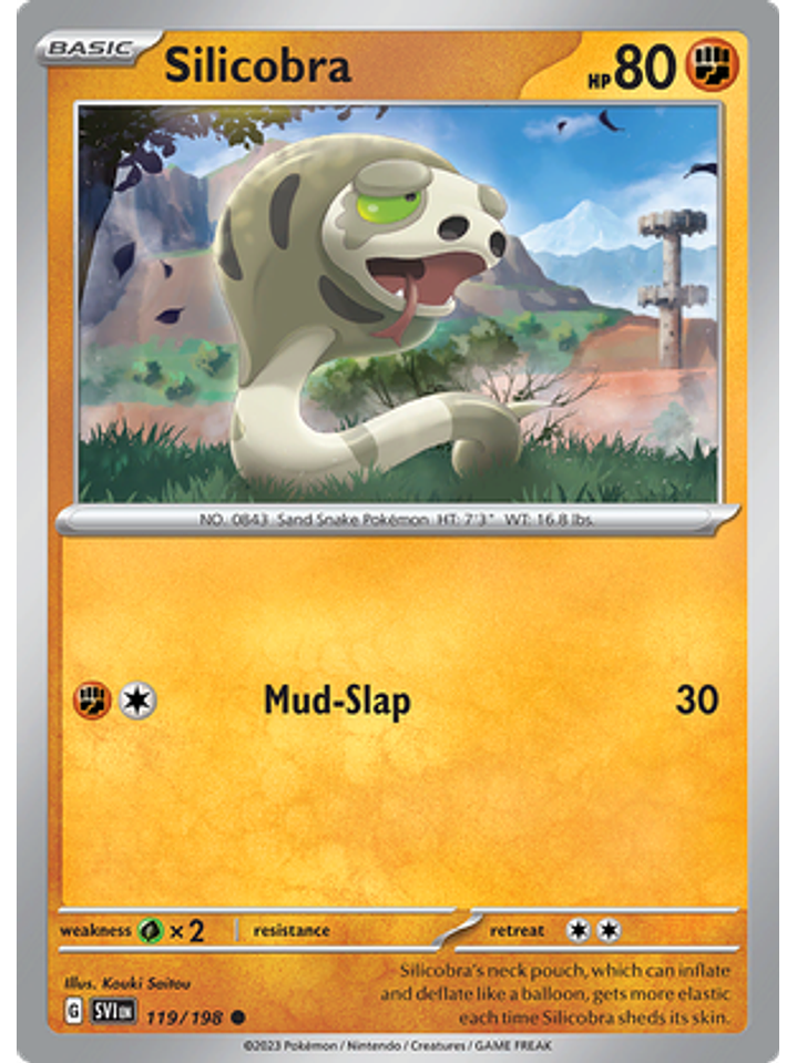 Silicobra - 119/198 - Common 1