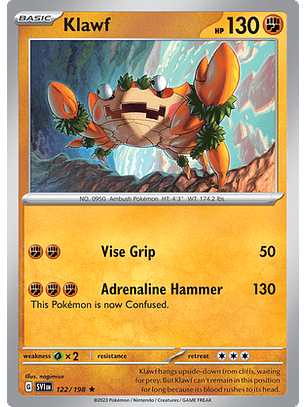Klawf - 122/198 - Holo Rare