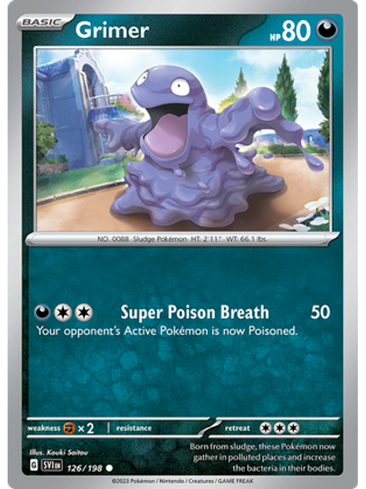 Grimer - 126/198 - Common 1