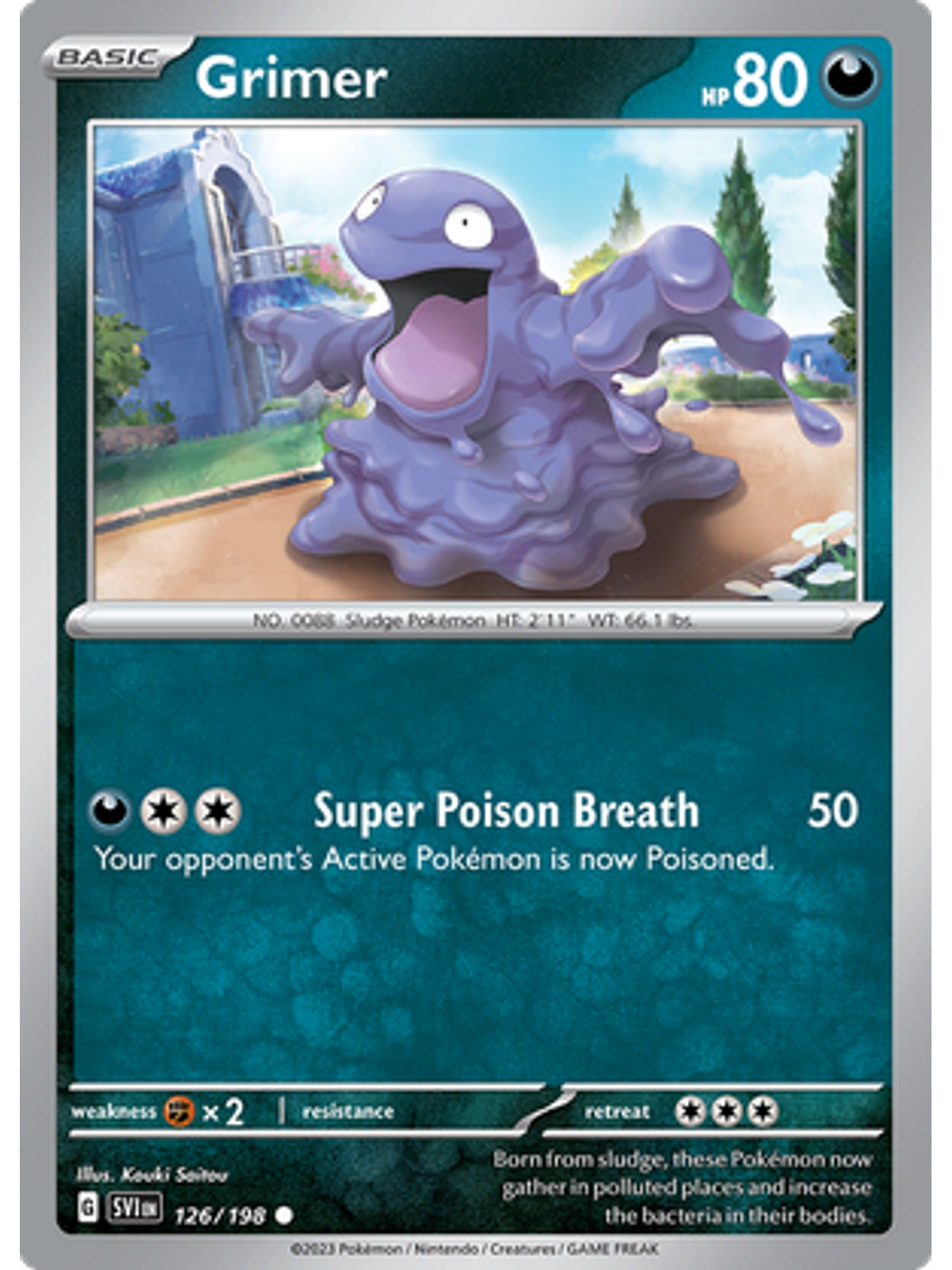 Grimer - 126/198 - Common Reverse Holo 1