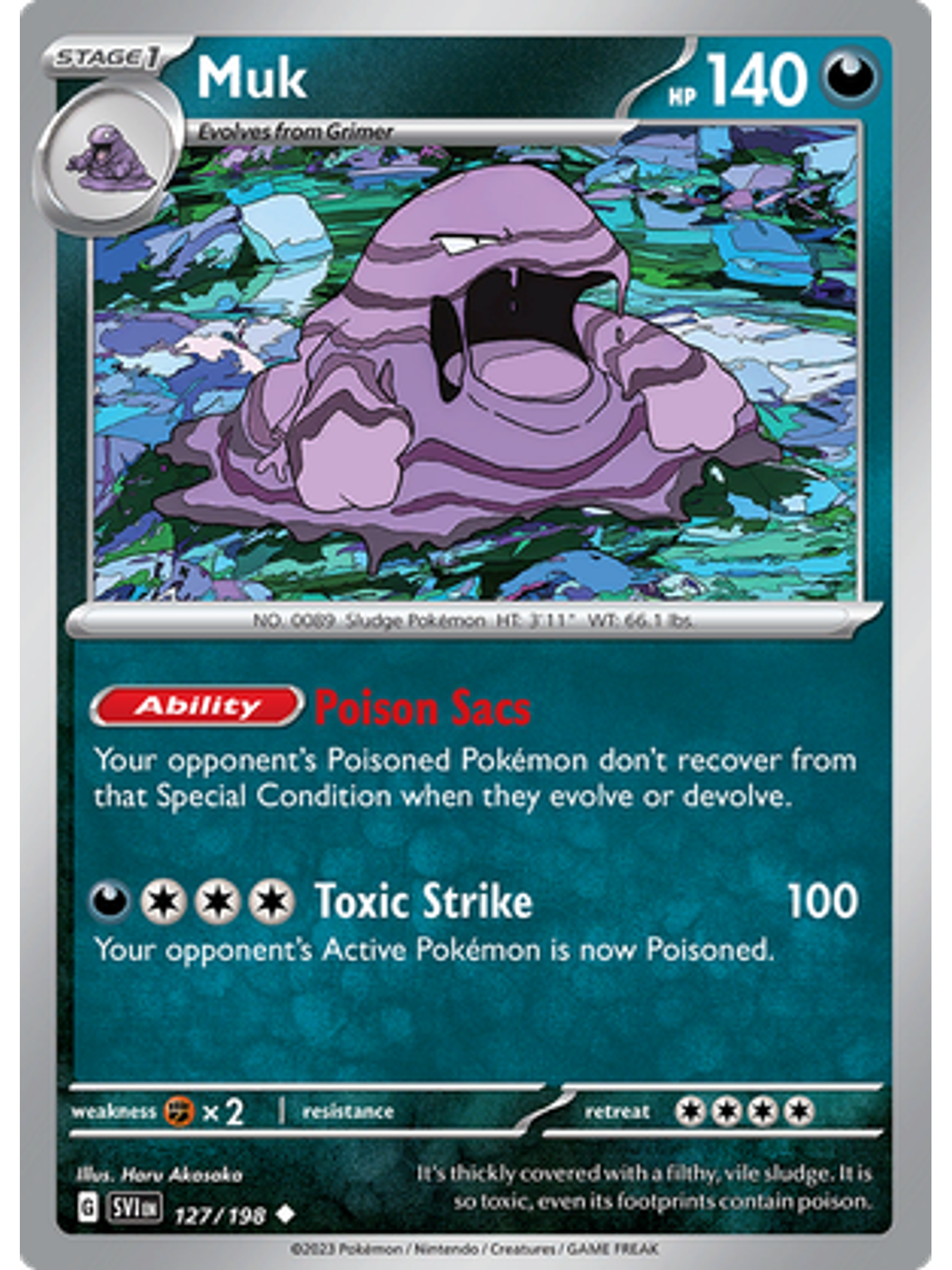Muk - 127/198 - Uncommon 1