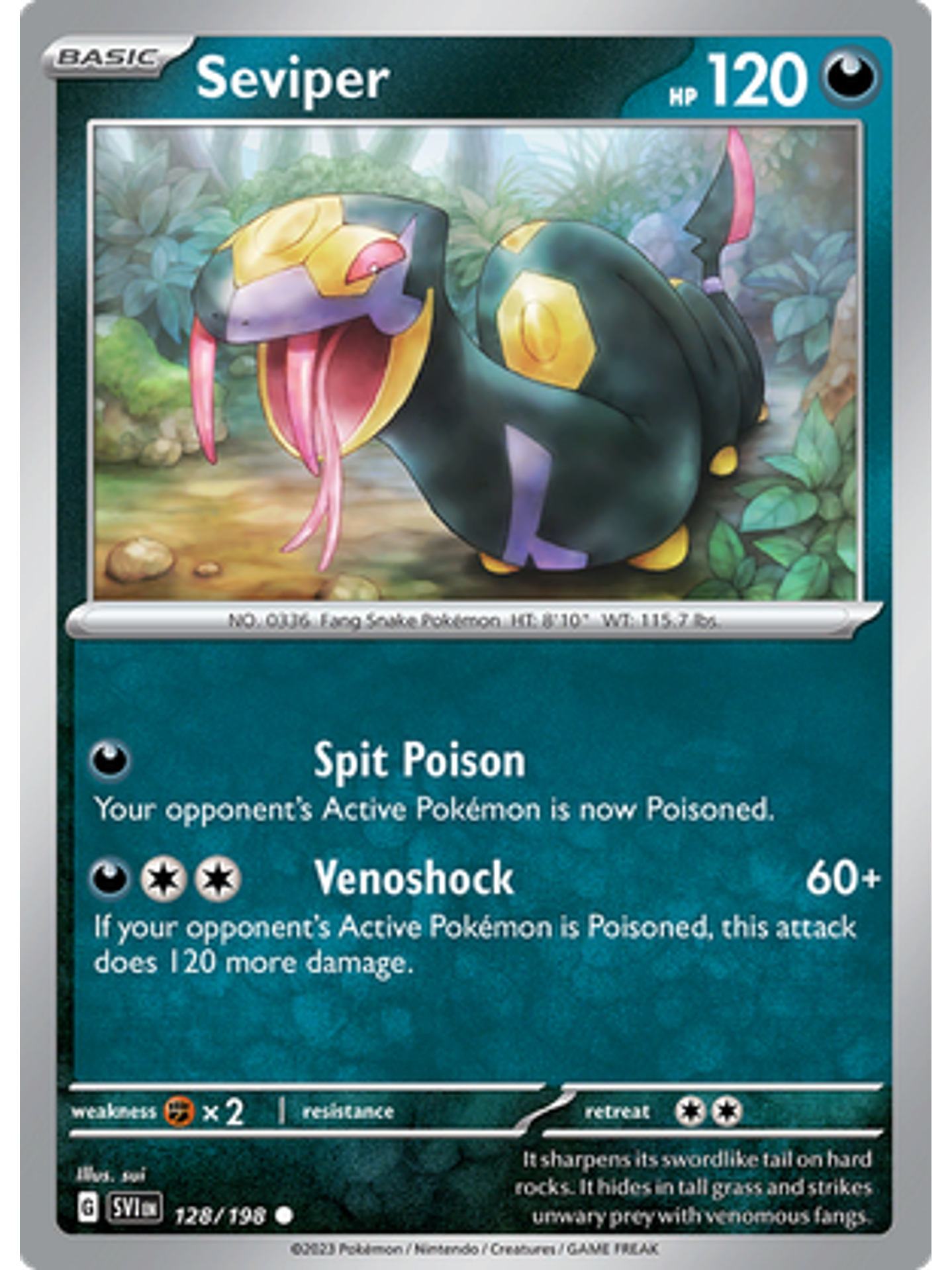 Seviper - 128/198 - Common 1