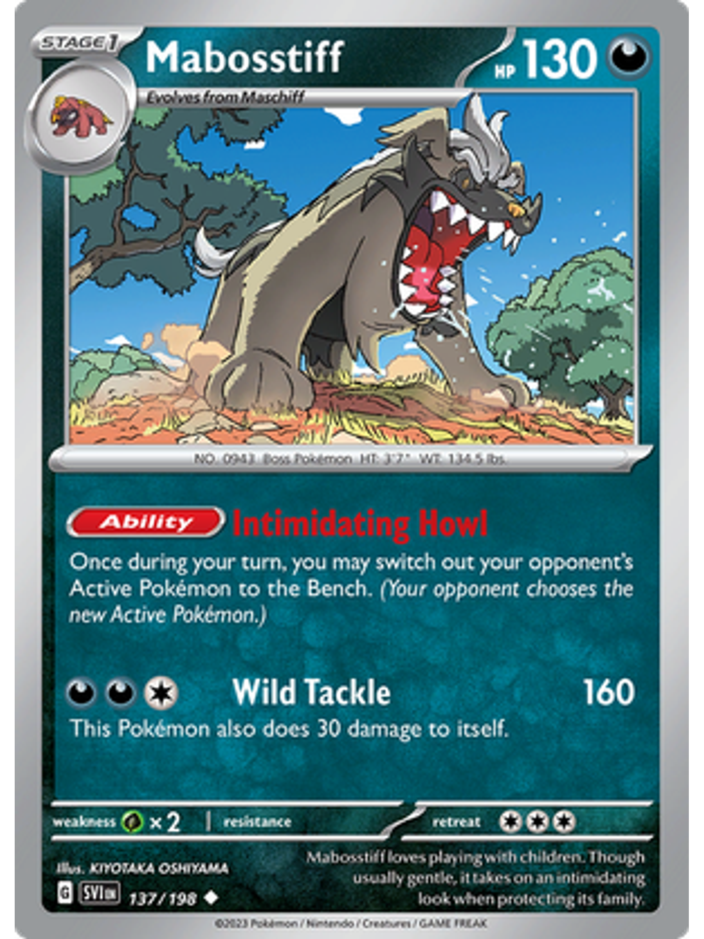 Mabosstiff - 137/198 - Uncommon 1