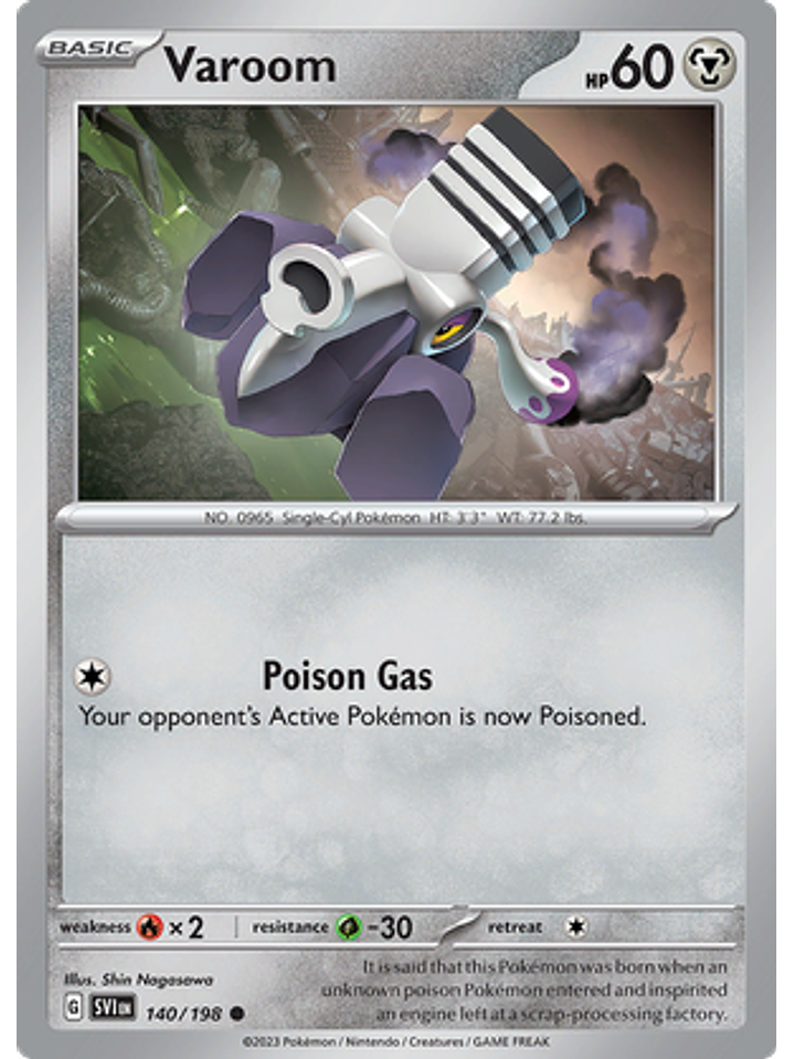 Varoom - 140/198 - Common 1