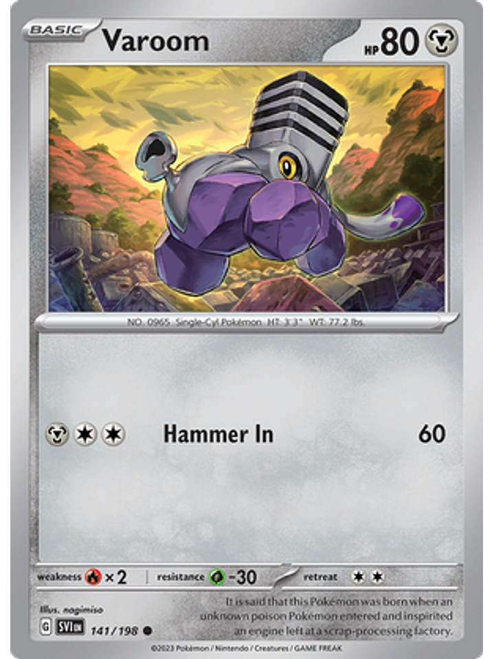 Varoom - 141/198 - Common 1