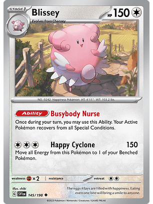 Blissey - 145/198 - Uncommon