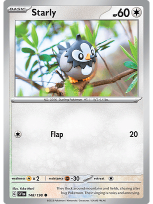 Starly - 148/198 - Common