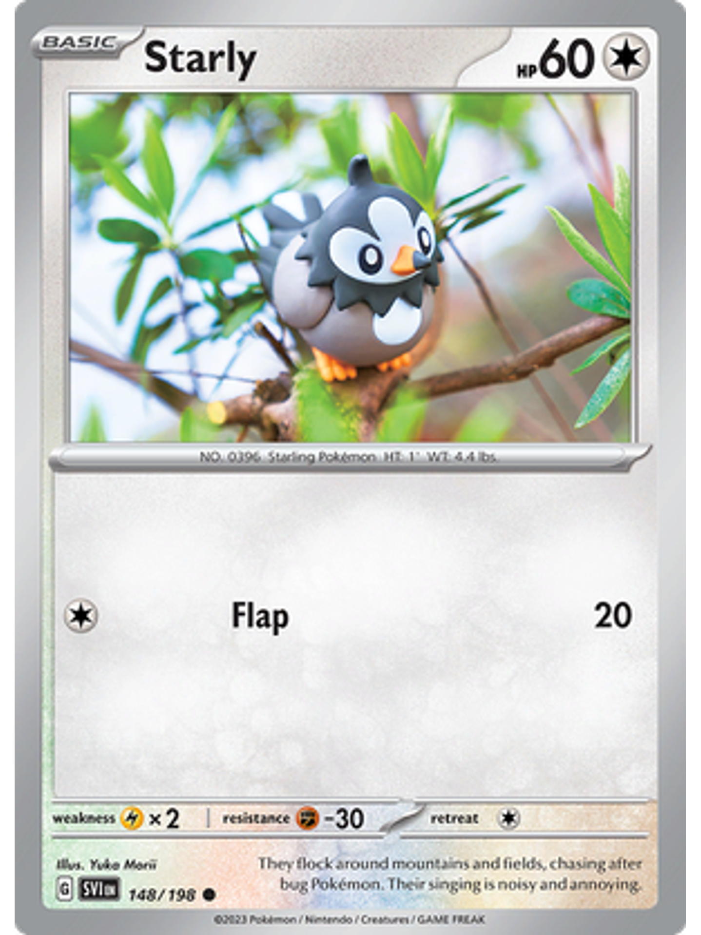 Starly - 148/198 - Common Reverse Holo 1