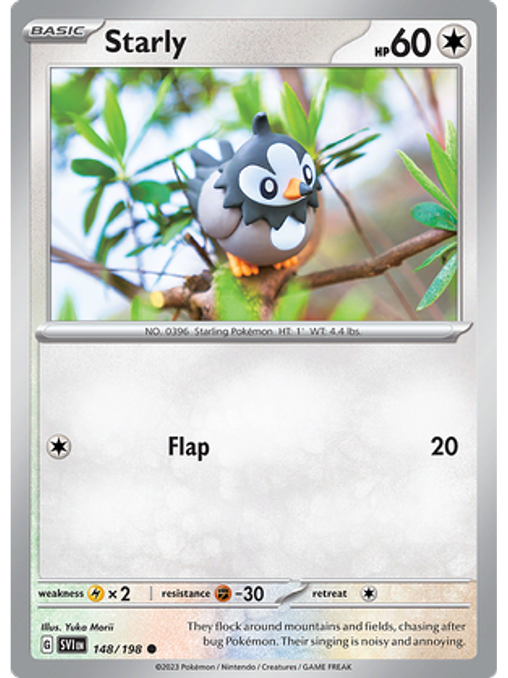 Starly - 148/198 - Common Reverse Holo 1