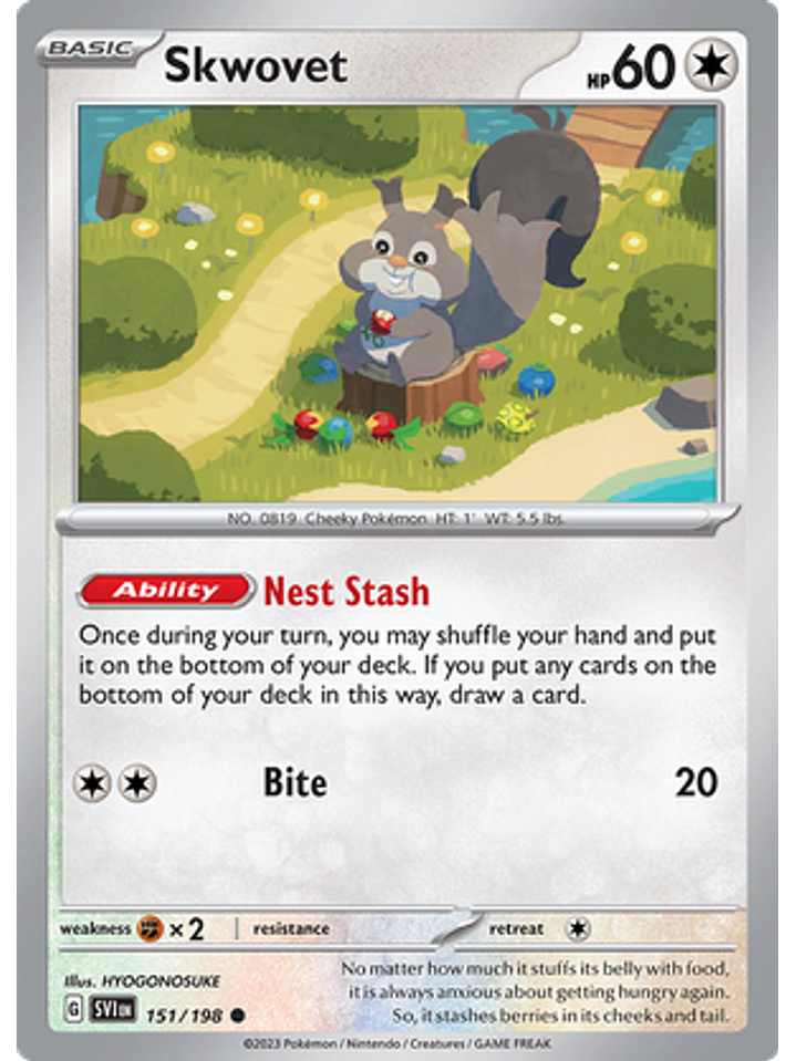 Skwovet - 151/198 - Common 1