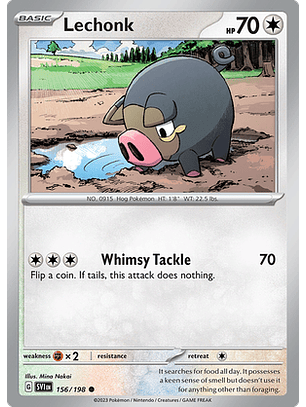 Lechonk - 156/198 - Common