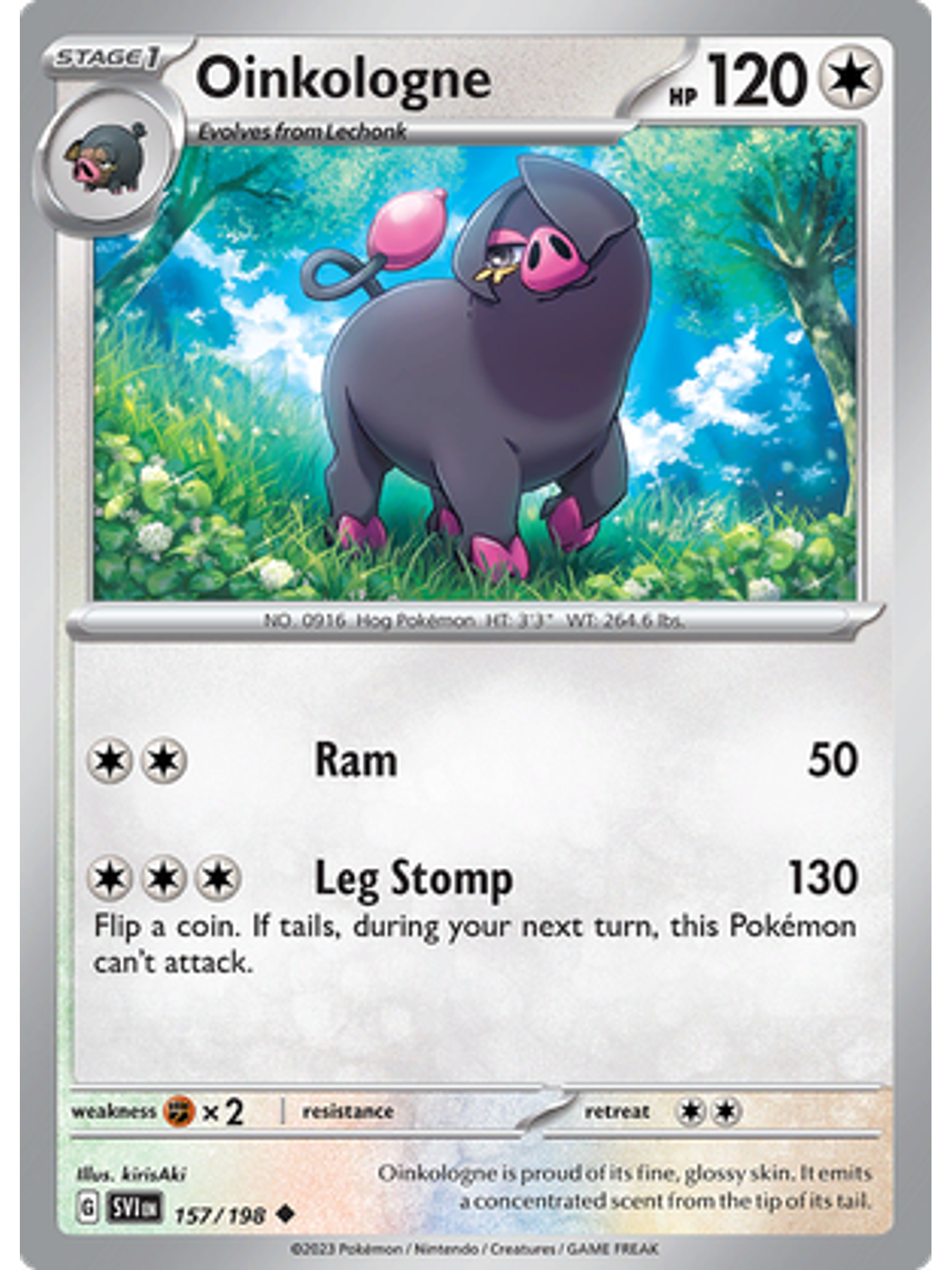 Oinkologne - 157/198 - Uncommon 1