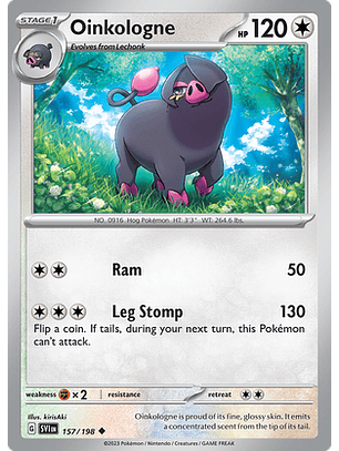 Oinkologne - 157/198 - Uncommon