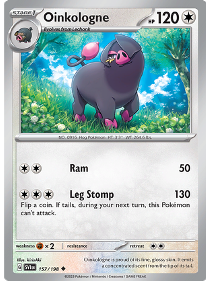 Oinkologne - 157/198 - Uncommon 1