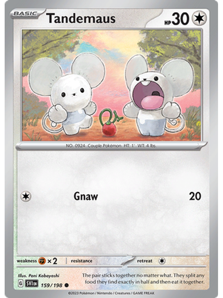 Tandemaus - 159/198 - Common 1