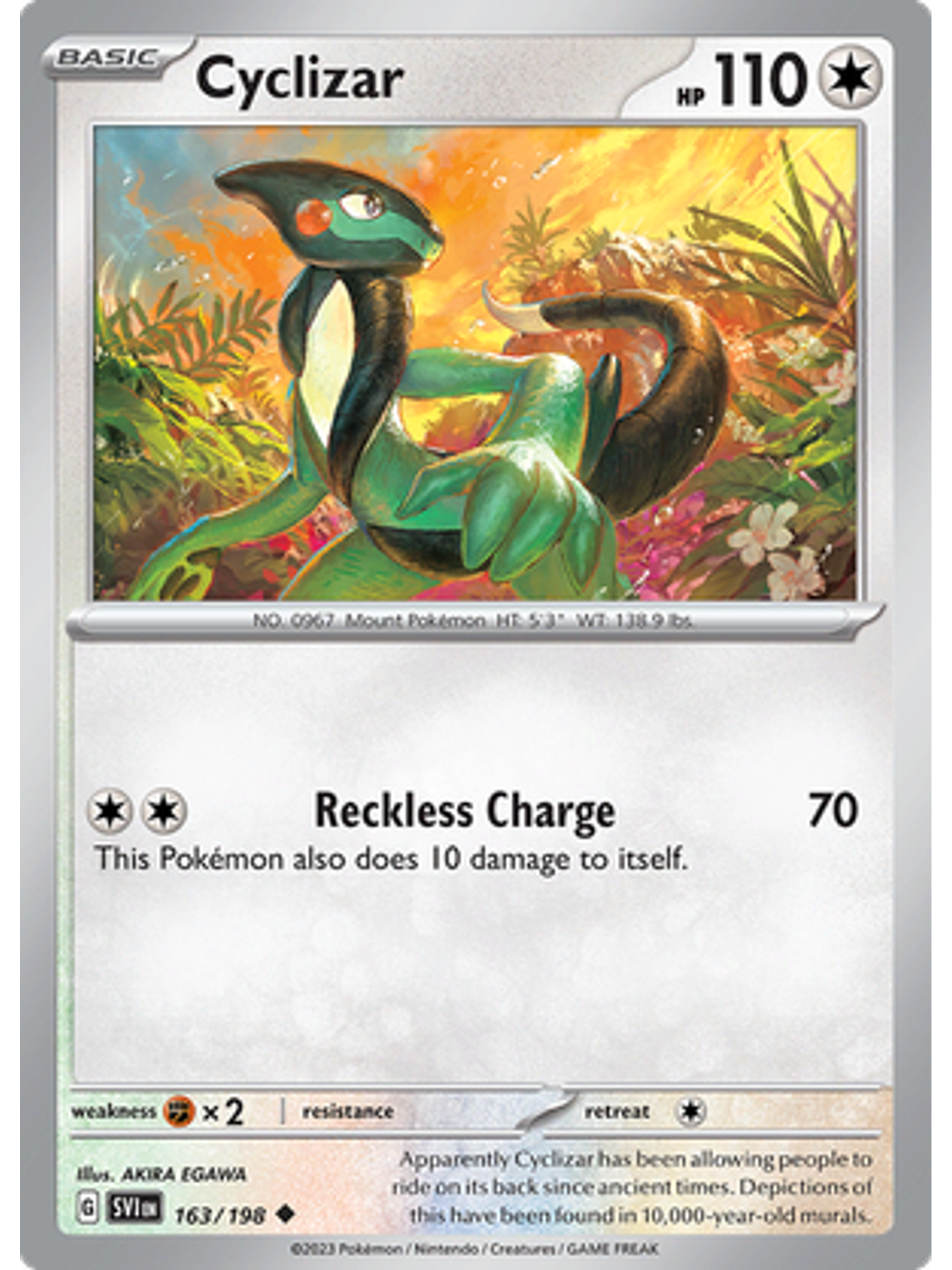 Cyclizar - 163/198 - Uncommon 1