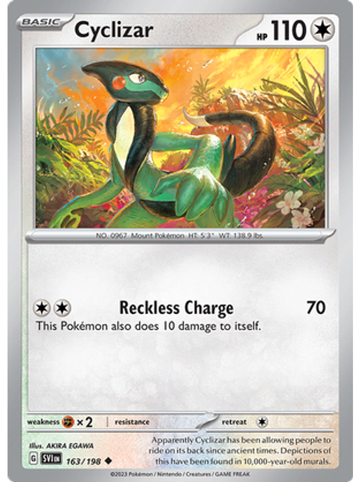 Cyclizar - 163/198 - Uncommon 1