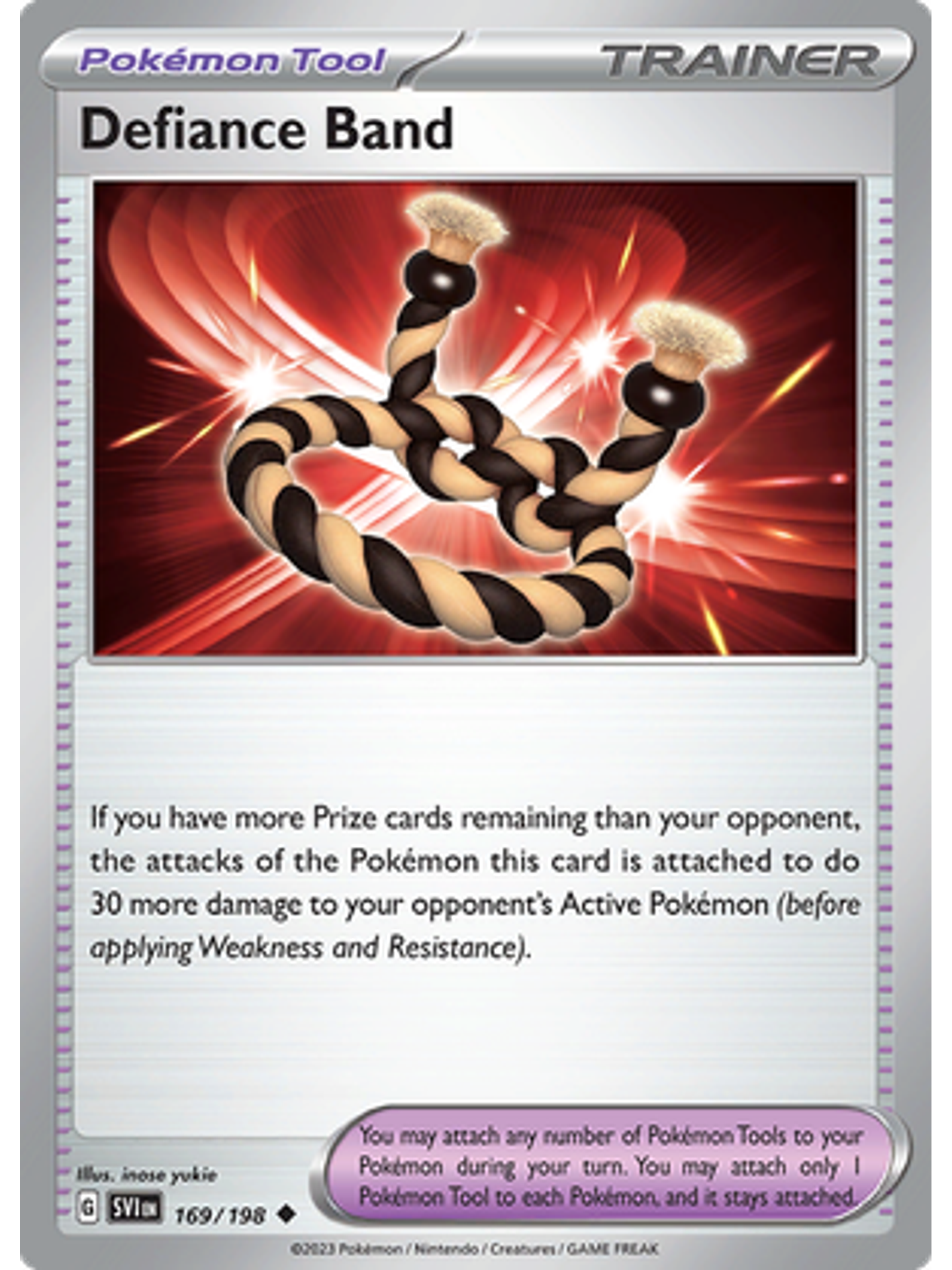 Defiance Band - 169/198 - Uncommon Reverse Holo 1