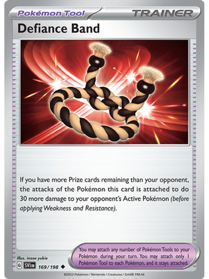 Defiance Band - 169/198 - Uncommon Reverse Holo 1