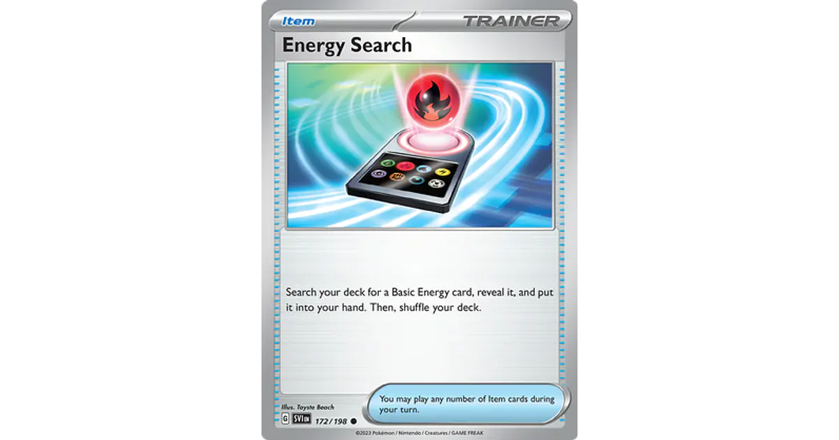 Energy Search - 172/198 - Common
