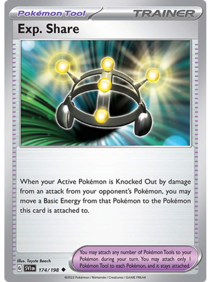 Exp. Share - 174/198 - Uncommon 1