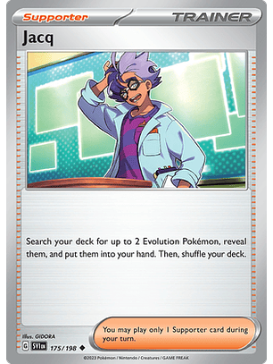 Jacq - 175/198 - Uncommon Reverse Holo