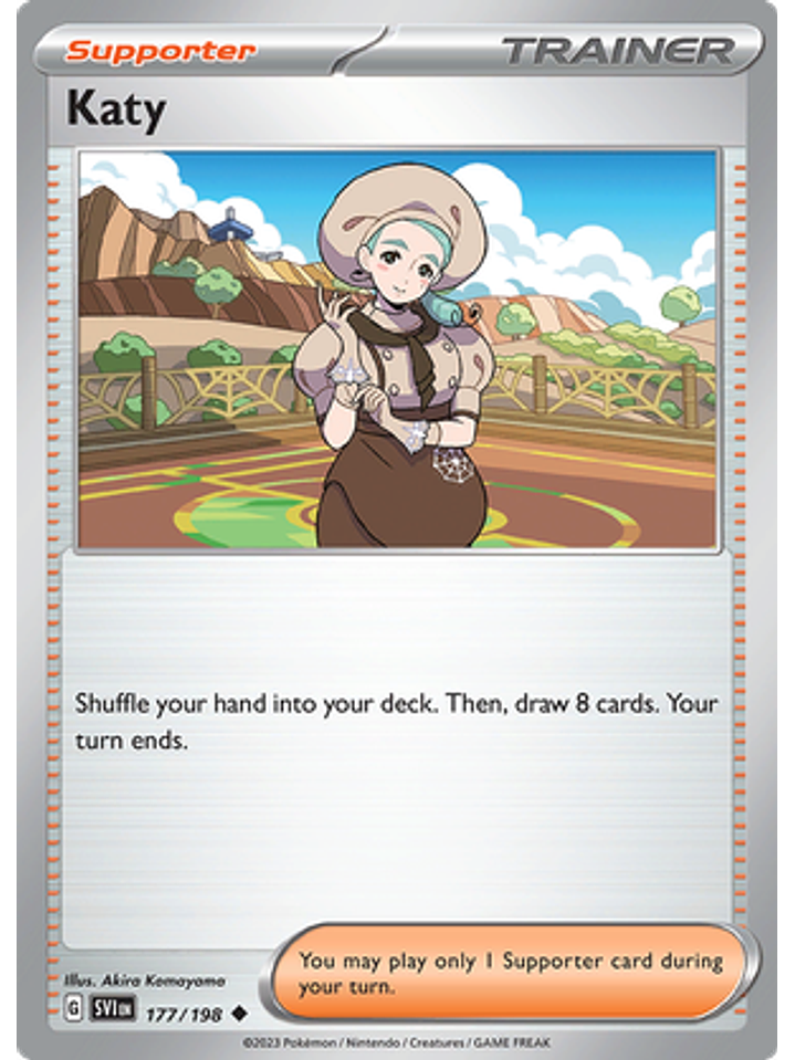 Katy - 177/198 - Uncommon Reverse Holo 1