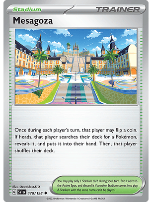 Mesagoza - 178/198 - Uncommon Reverse Holo