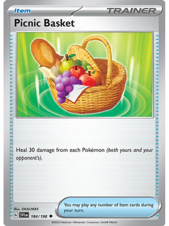 Picnic Basket - 184/198 - Uncommon 1