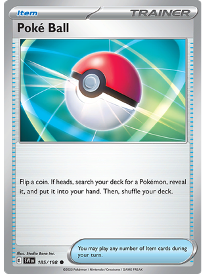 Poke Ball - 185/198 - Common Reverse Holo 1