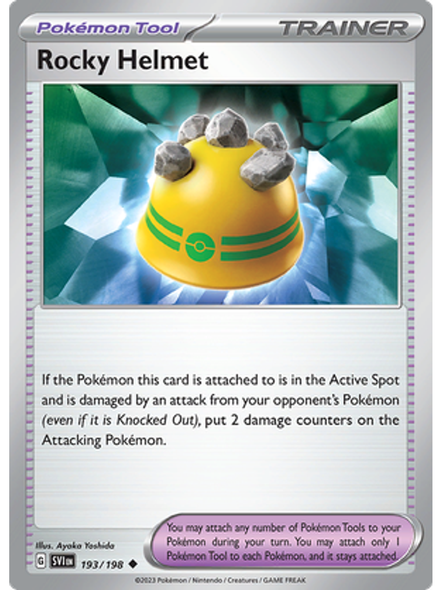 Rocky Helmet - 193/198 - Uncommon Reverse Holo 1